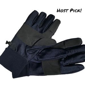 Men’s Navy Winter Driving Gloves. Size XL